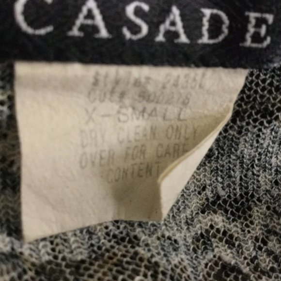 Casadei Vintage Pin Tucked Handkerchief Hem Dress - Picture 6 of 6